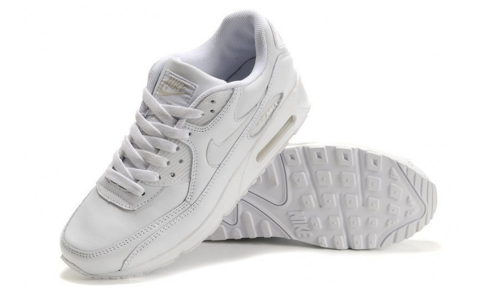 Nike air max clearance 90 womens white leather